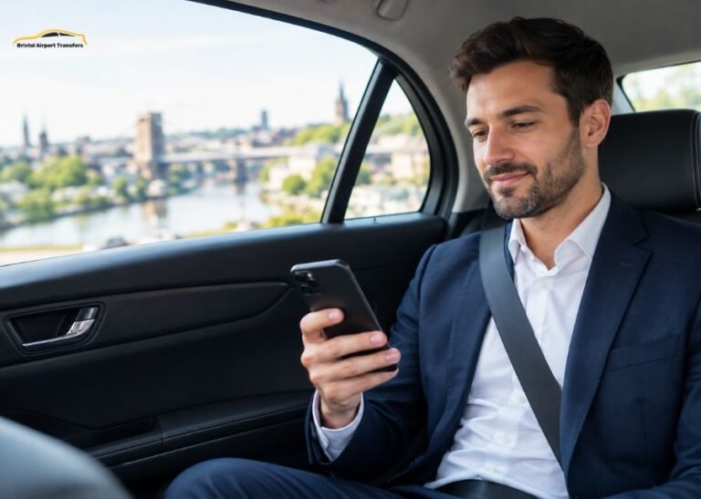 Bristol AIrport transfers - a men in taxi